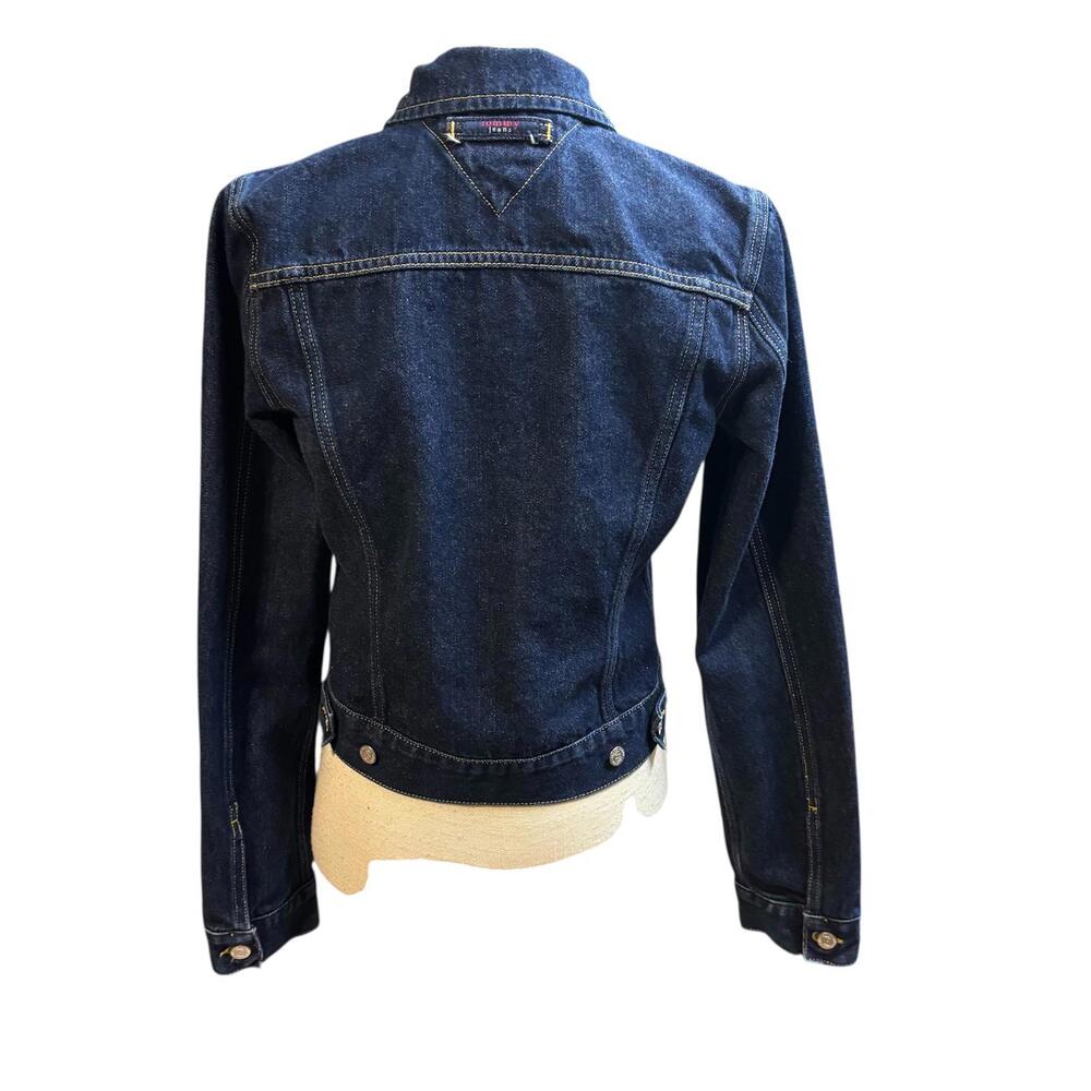 Vtg Y2K Tommy Hilfiger denim jacket - Picture 2 of 7
